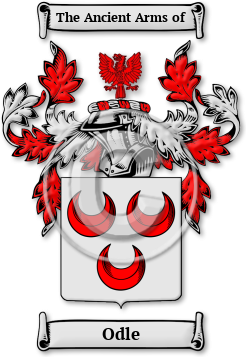 Odle Family Crest Download (jpg) Legacy Series - 150 DPI