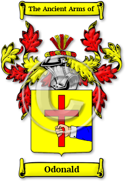 Odonald Family Crest Download (jpg) Legacy Series - 150 DPI