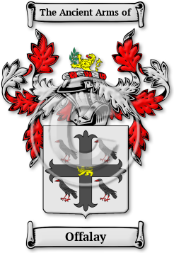 Offalay Family Crest Download (jpg) Legacy Series - 150 DPI