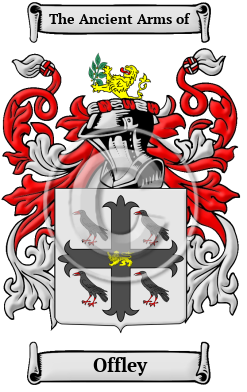Offley Family Crest/Coat of Arms