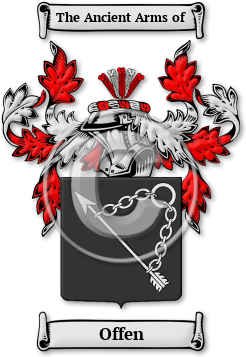 Offen Family Crest Download (jpg) Legacy Series - 150 DPI