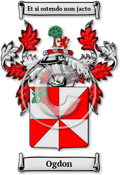 Ogdon Family Crest Download (jpg) Legacy Series - 150 DPI