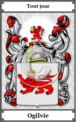 Ogilvie Family Crest Download (JPG)  Book Plated - 150 DPI