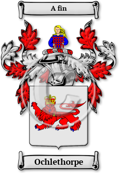 Ochlethorpe Family Crest Download (JPG) Legacy Series - 600 DPI