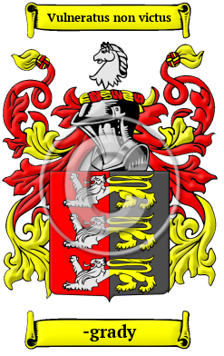 -grady Family Crest Download (JPG) Heritage Series - 300 DPI