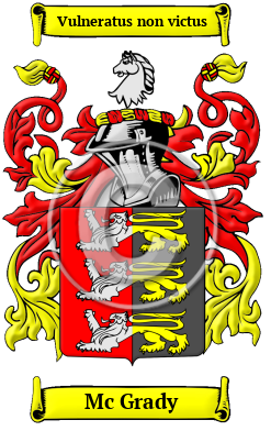 Mc Grady Family Crest/Coat of Arms