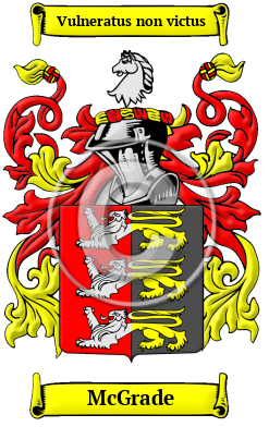 McGrade Family Crest Download (JPG) Heritage Series - 600 DPI