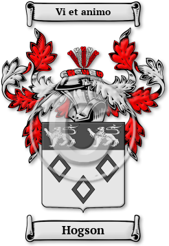 Hogson Family Crest Download (jpg) Legacy Series - 150 DPI