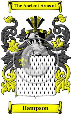 Hampson Family Crest Download (JPG) Heritage Series - 600 DPI