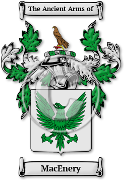 MacEnery Family Crest Download (jpg) Legacy Series - 150 DPI
