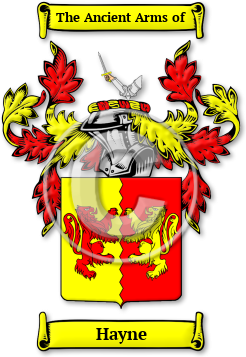 Hayne Family Crest Download (JPG) Legacy Series - 600 DPI