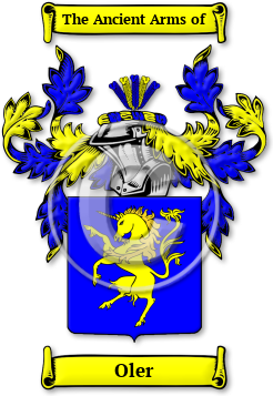 Oler Family Crest Download (JPG) Legacy Series - 600 DPI