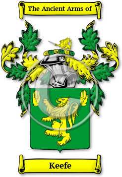 Keefe Family Crest Download (JPG) Legacy Series - 300 DPI