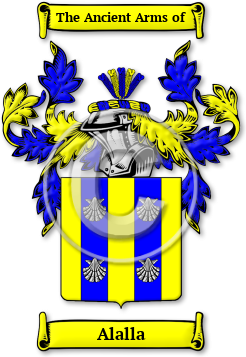 Alalla Family Crest Download (JPG) Legacy Series - 600 DPI