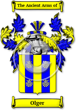 Olger Family Crest Download (jpg) Legacy Series - 150 DPI
