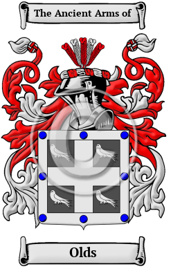Olds Family Crest Download (JPG) Heritage Series - 300 DPI