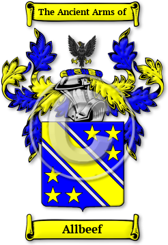 Allbeef Family Crest Download (jpg) Legacy Series - 150 DPI