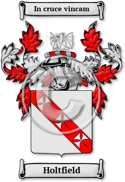 Holtfield Family Crest Download (jpg) Legacy Series - 150 DPI