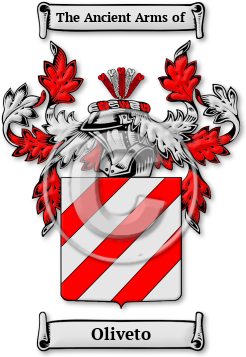 Oliveto Family Crest Download (jpg) Legacy Series - 150 DPI