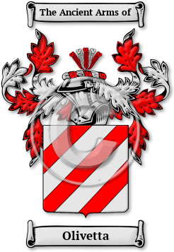Olivetta Family Crest Download (jpg) Legacy Series - 150 DPI