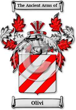 Olivi Family Crest Download (jpg) Legacy Series - 150 DPI