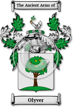 Olyver Family Crest Download (jpg) Legacy Series - 150 DPI