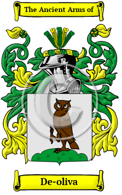 De-oliva Family Crest Download (JPG) Heritage Series - 300 DPI