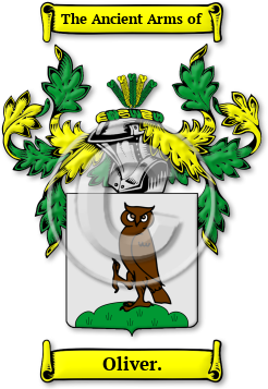 Oliver. Family Crest Download (JPG) Legacy Series - 600 DPI