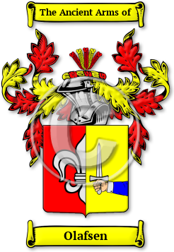 Olafsen Family Crest Download (JPG) Legacy Series - 600 DPI