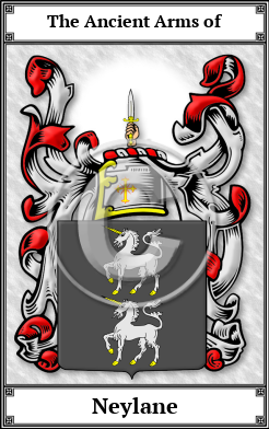 Neylane Family Crest Download (JPG) Book Plated - 600 DPI