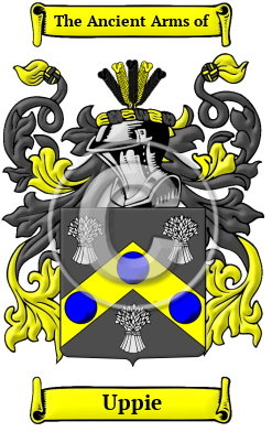 Uppie Family Crest/Coat of Arms