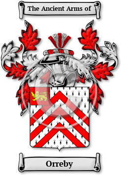 Orreby Family Crest Download (jpg) Legacy Series - 150 DPI