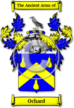Ochard Family Crest Download (jpg) Legacy Series - 150 DPI