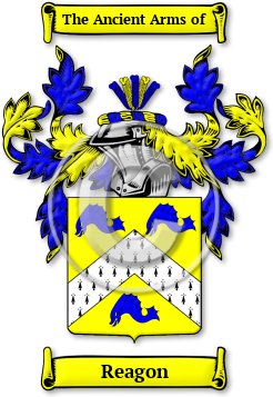 Reagon Family Crest Download (jpg) Legacy Series - 150 DPI