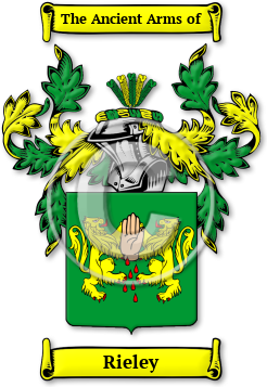 Rieley Family Crest Download (jpg) Legacy Series - 150 DPI