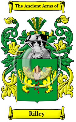 Rilley Family Crest Download (JPG) Heritage Series - 600 DPI