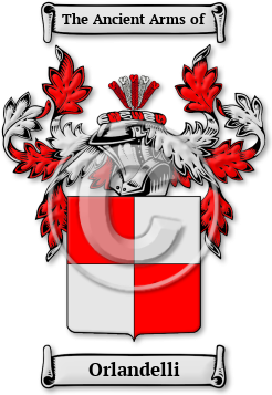 Orlandelli Family Crest Download (JPG) Legacy Series - 600 DPI