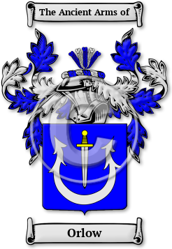 Orlow Family Crest Download (jpg) Legacy Series - 150 DPI