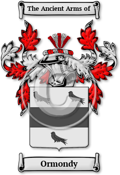 Ormondy Family Crest Download (jpg) Legacy Series - 150 DPI