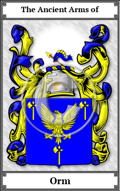 Orm Family Crest Download (JPG)  Book Plated - 150 DPI