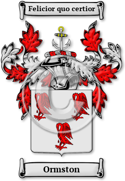 Ormston Family Crest Download (JPG) Legacy Series - 300 DPI