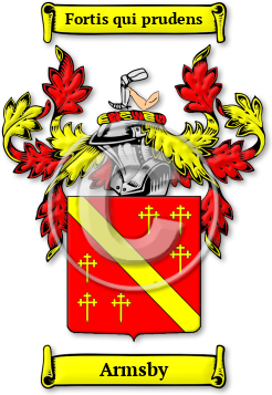 Armsby Family Crest Download (jpg) Legacy Series - 150 DPI