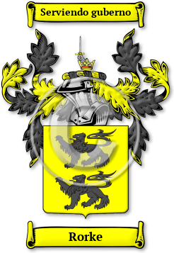 Rorke Family Crest Download (JPG) Legacy Series - 600 DPI