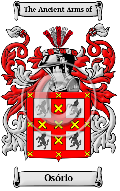 Osório Family Crest Download (JPG) Heritage Series - 300 DPI