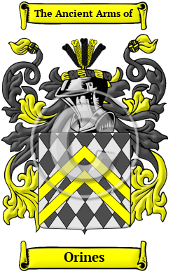 Orines Family Crest Download (JPG) Heritage Series - 300 DPI