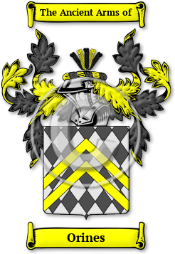 Orines Family Crest Download (jpg) Legacy Series - 150 DPI