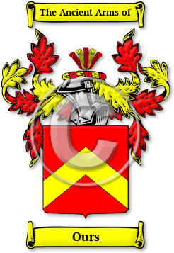 Ours Family Crest Download (JPG) Legacy Series - 600 DPI