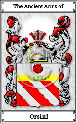 Orsini Family Crest Download (JPG) Book Plated - 300 DPI
