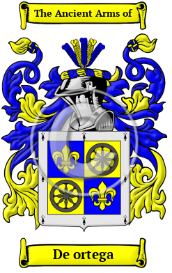 De ortega Family Crest Download (JPG) Heritage Series - 300 DPI