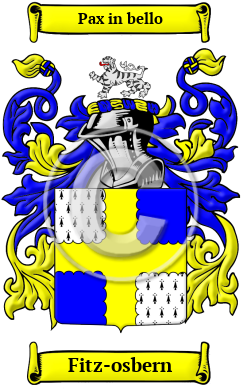 Fitz-osbern Family Crest Download (JPG) Heritage Series - 300 DPI